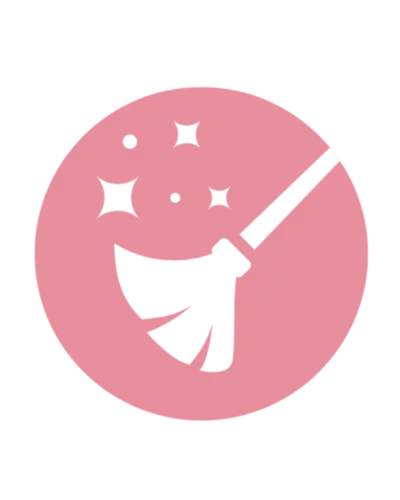 No tidying required icon - house cleaning service that picks up and organises as part of the clean in Geelong